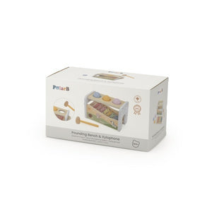 PolarB ハンマーシロフォン 木製おもちゃ 楽器 ハンマー TYPR44270 ポーラービー