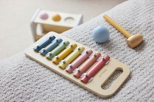 PolarB ハンマーシロフォン 木製おもちゃ 楽器 ハンマー TYPR44270 ポーラービー