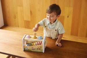 PolarB ハンマーシロフォン 木製おもちゃ 楽器 ハンマー TYPR44270 ポーラービー