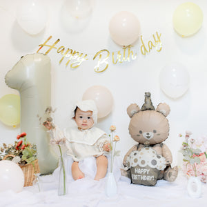 Hanamei バルーンパーティーキット くまセット バルーン 風船 誕生日 ハナメイ