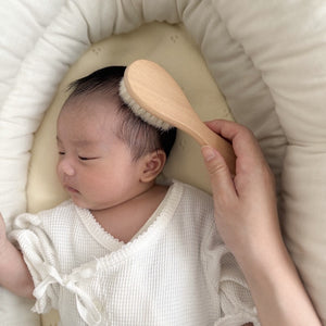 kawaii&born 新生児から使える 天使のブラシ 2本セット