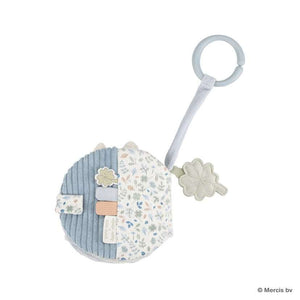 miffy x Little Dutch ミッフィー 布えほん ストラップ付き ラッキーリーブス 水色 ブルー