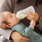 NUK ヌーク パーフェクトマッチ ほ乳びん (プラスチック製) 260ml くまのプーさん 適温目盛り付き FDNK10742042