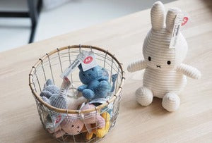 BON TON TOYS Miffy Corduroy Keychain ミッフィー コーデュロイ キーチェーン ぬいぐるみ