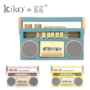 kiko+ キコ tape recorder テープレコーダー ラジカセ型のおもちゃ レトロ K034 kiko+&gg*