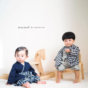 mocmof モクモフ ベビー 袴 ロンパース 622-256322 和服 着物