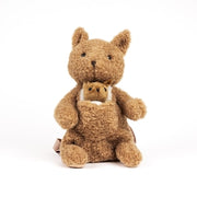 Egmont Toys カンガルーの親子 バックパック ぬいぐるみ リュック Kangaroo plush backpack EGM150416 エグモントトイズ