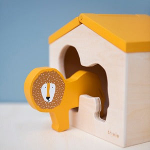 trixie baby トリクシー Wooden house - Mr. Lion らいおんハウス 木のおもちゃ おうち おままごと