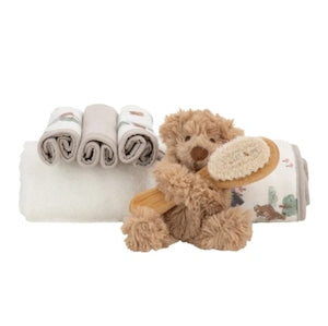 The Little Linen Company バスギフトセット TLLC Bath Gift Set ぬいぐるみとベビー雑貨