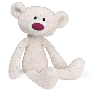 GUND ベビートゥースピック コンフェティベアくまのぬいぐるみ つぶつぶ ホワイト 6061451 ガンド