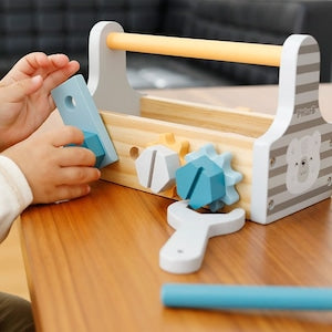 PolarB ポーラービー 工具セット 木のおもちゃ 大工さんごっこ