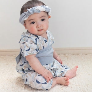 mocmof 帯付き 浴衣ロンパース 男の子 70cm 80cm 90cm 622-660071