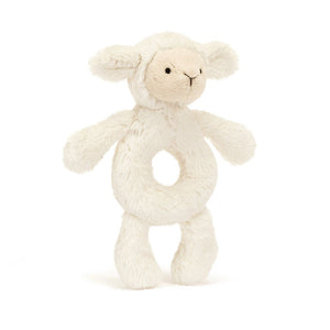 Jellycat Baby リングラトル ひつじ ホワイト Bashful Lamb Ring Rattle リングラトル ジェリーキャット ベビー