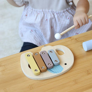 Adnil LAND LITTLE XYLOPHONE 優しい音色のおもちゃの木琴 木のおもちゃ