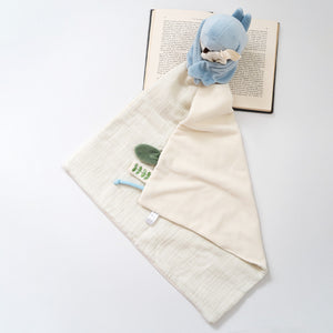 amanoppo ぬいけっと 青い鳥 ぬいぐるみ＆ブランケットセット あまのっぽ