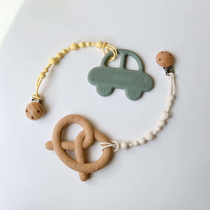 Mushie Pretzel Teether プレッツェル 歯固め ベビートイ ムシエ