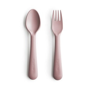mushie | フォーク＆スプーン セット Fork and Spoon Set ベビー食器 子供用 ムシエ