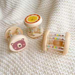 Adnil LAND カラコロ鳴らして遊ぶ！ RATTLE ANIMAL ラトル 木のおもちゃ アドニルランド