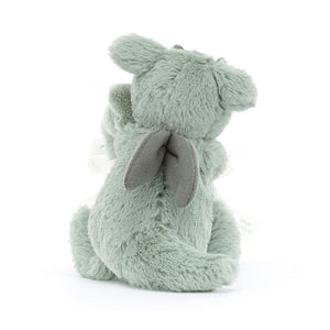 Jellycat Baby ドラゴン 龍 グリーン ぬいぐるみ ブランケット Bashful Dragon Soother タオル スーザー ジェリーキャット ベビー
