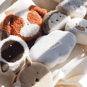 amanoppo もちふわブロック ふわふわ ＋ 森のおともだち お洗濯できるギフト向けの布ブロック あまのっぽ