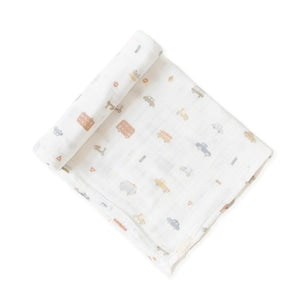 Pehr Swaddles スワドルおくるみ Rush Hour ペア