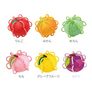 SHAOOL わっかボール ガラガラ ラトル フルーツ くだもの シャオール