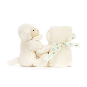 Jellycat Baby ひつじ ホワイト ぬいぐるみ ブランケット Bashful Lamb Soother タオル スーザー ジェリーキャット ベビー