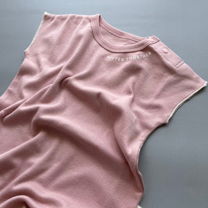 3.LIETO おでかけロンパース 70cm 80cm モスピンク ストームブルー 日本製 スリーリエート