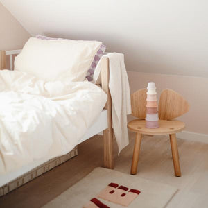 Mushie Stacking Cups Toy スタッキングカップ Petal ピンク系 カラー ムシエ