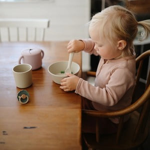 mushie | フォーク＆スプーン セット Fork and Spoon Set ベビー食器 子供用 ムシエ