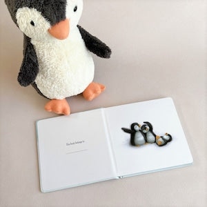 Jellycat ジェリーキャット The Naughty Penguins Book ペンギンの絵本 BK4NP