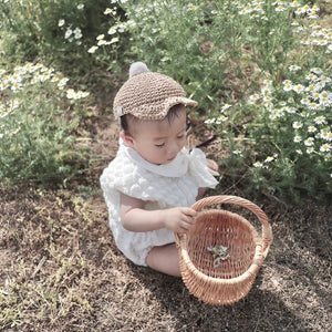 3.LIETO スタイーフ Lusso レースアイボリー スカーフみたいなスタイ 日本製 スリーリエート