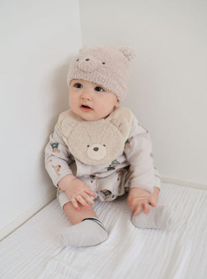 mocmof テディベアスタイ もこもこ くまさん スタイ 622-576206 モクモフ