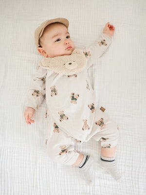 mocmof テディベアスタイ もこもこ くまさん スタイ 622-576206 モクモフ