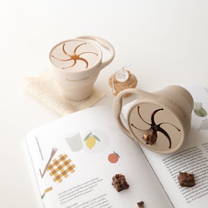 kawaii&born スナックカップ お菓子ケース シリコン製