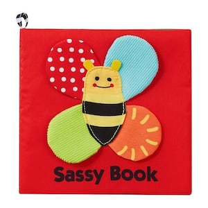 Sassy ふかふかしかけぬのえほん ミツバチ 布えほん サッシー