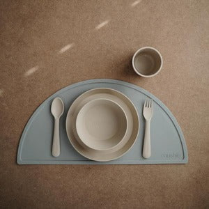 mushie | フォーク＆スプーン セット Fork and Spoon Set ベビー食器 子供用 ムシエ
