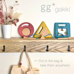 gg* ジジ ◯△□ gakki ガッキ 楽器 木製おもちゃ kiko+&gg* キコアンドジジ