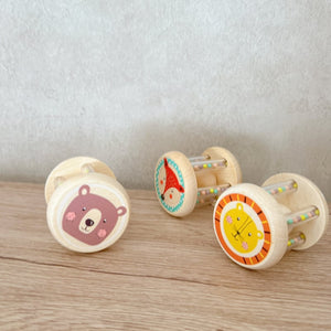 Adnil LAND カラコロ鳴らして遊ぶ！ RATTLE ANIMAL ラトル 木のおもちゃ アドニルランド