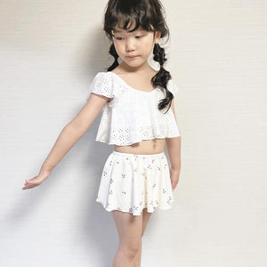 coto cotte ひらひら セパレート 水着 キッズ ベビー 80cm 90cm 100cm 110cm 722-460050 フリル 子供用 コトコト