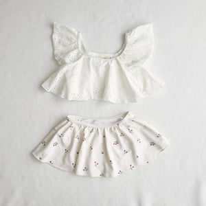 coto cotte ひらひら セパレート 水着 キッズ ベビー 80cm 90cm 100cm 110cm 722-460050 フリル 子供用 コトコト