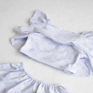 coto cotte ひらひら セパレート 水着 キッズ ベビー 80cm 90cm 100cm 110cm 722-460050 フリル 子供用 コトコト