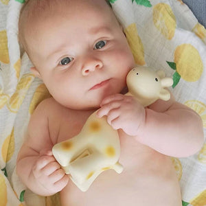 TIKIRI ティキリ Rattle & Bath Toy Giraffe きりん ラトル＆バストイ お風呂のおもちゃ