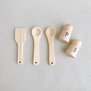 Egmont Toys 木製 おままごと キッチンツールセット EGM700153 フライパン お鍋 エグモントトイズ