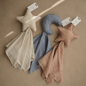 Mushie ムシエ Lovey Blanket - Moon - ラブリーブランケット ムーン 三日月