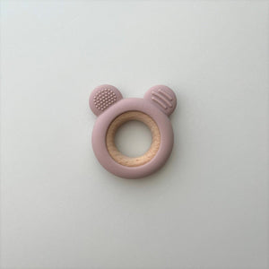 kawaii&born 歯固めリング くまちゃん シリコン 木製