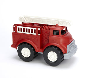 Green Toys ファイヤートラック 消防車 はしご車 アメリカ製 GRT-FTK01R