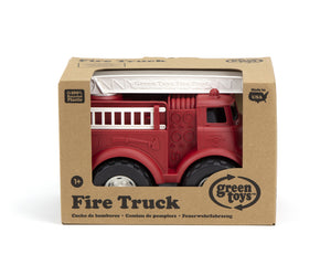 Green Toys ファイヤートラック 消防車 はしご車 アメリカ製 GRT-FTK01R