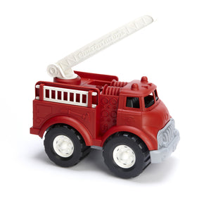 Green Toys ファイヤートラック 消防車 はしご車 アメリカ製 GRT-FTK01R