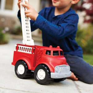 Green Toys ファイヤートラック 消防車 はしご車 アメリカ製 GRT-FTK01R
